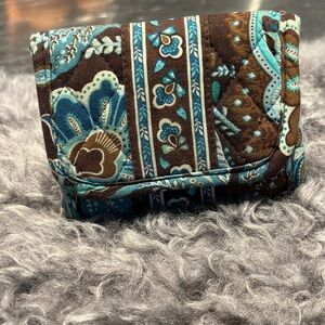 Vera Bradley trifold wallet.
